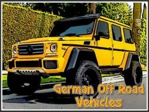 German Off Road Vehicles